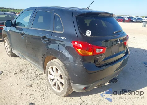 2014 Mitsubishi Outlander Sport Es z USA, uszkodzony, nr VIN 4A4AP3AUXEE021069